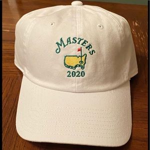 New 2020 Masters Golf White Hat With Tags
